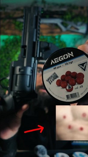 Je l’ai TESTÉ !! 🩸⚜️⚡️ #airsoft #edc #pov #tr68 #test #pov #t4e #titan #viral