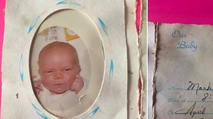Found amongst the rubble: Baby photo lost in Newnan tornado returned to family