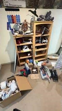 This cluttered workshop became unrecognizable #organization #satisfying #transformation #homedesign