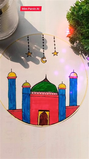 How to Draw Shabe -E- Barat Special Drawing ✨❤️#shorts #islamic #video