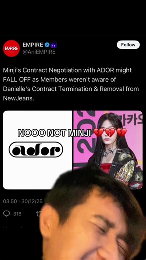 NOOOO 💔💔 #newjeans #minji
