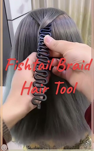 Easy Fishtail Braid Tool Tutorial