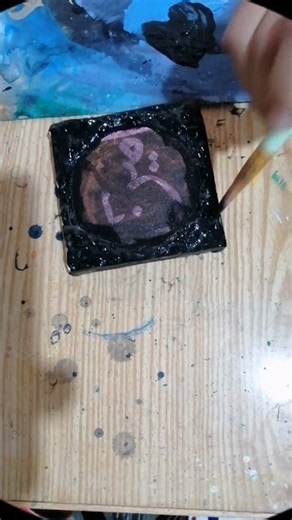 How to make/paint background with acrylic paint #background #acrylicpainting #artist #art #texture.