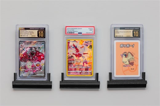 Pokemon Card Wall Display – PSA CGC Top Loader – TCG Card Mount - Etsy.de