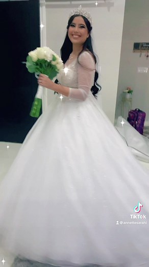 I was the happiest bride 🤍 #wedding #bride #princess #dress