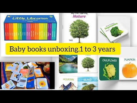 My First Little Librarian Boxset Set of 10 books For Kids//Baby books Unboxing review