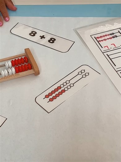 Magic of teaching through the CPA cycle: concrete → pictorial → abstract. Here is an example using the rekenrek, rekenrek paper, and expressions/equations to explore doubles — hands-on thinking that builds deep number sense. #MathEd #rekenrek #CPA #doubles #elementaryschool #elementaryschoolteachers #mathcoaches #primaryteachers #primaryteacher #kindergarten #firstgrade #firstgradeteachers #firstgradeteacher #secondgrade #secondgradeteacher #secondgradeteachers#KindergartenMath #parentsoftiktok 