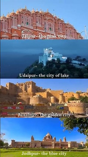 Colourful Cities Of Rajasthan ✨