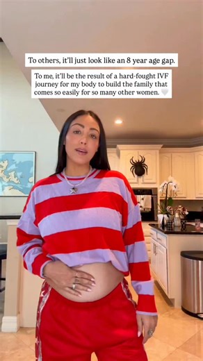 599K views · 4.8K reactions | IVF hasn’t been an easy path or a quick path, but it’s the path that’s getting our family where we’ve always dreamed of heading, and I’m so grateful. (And please ignore all the Lovenox bruising, when this is all over I’m going to get a tiny little constellation tattoo over my injection scars ❤️) #ivfjourney #ivf #ivfpregnancy #pregnancyafterloss #secondaryinfertility #motherhood | Kellie Gerardi | Facebook