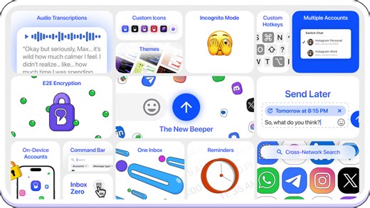 Beeper: Multi-messenger for WhatsApp, Signal & more works without cloud access