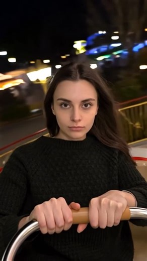 VIDEO & PHOTO Vienna | MILISA🇦🇹 on Instagram: "PROMT👇🏼Spinning wheel AI trend tutorial: • Download the Grok app (it’s free) • Go to the Imagine tab → Animate photo (this button is in the prompt input field) • Choose your selfie • Then paste this prompt: The character sitting on a spinning wheel, a serious 11% expression, holding the handle with both hands, her background is semi-slowly spinning but she’s still, background should be in an amusement park at night, she’s just sitting still in t