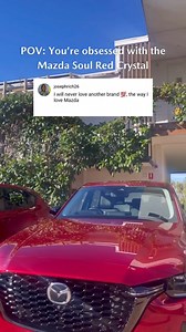 Behold the resplendent Soul Red Crystal, a color that transcends ordinary automotive paint that will make you fall in love. This stunning hue is more than just a color; it's an embodiment of passion and elegance. Which Mazda vehicle would you want in this colour? Thanks for the love @josephrich #MazdaJamaica #MazdaCX9 #FeelAlive | Mazda Jamaica