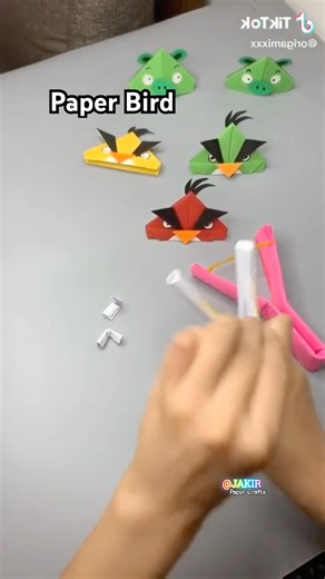 How to make paper bird / Paper Birds Making Video / paper bird #shorts #shortvideo