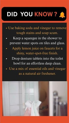 5 Bathroom Cleaning Hacks You’ll Wish You Knew Sooner #bathroomcleaning #cleaninghacks