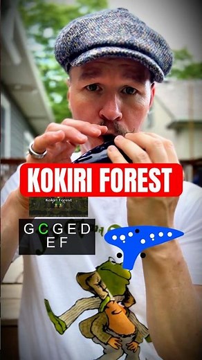 Kokiri Forest Legend of Zelda Ocarina Tutorial #ocarina #zelda