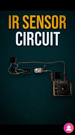 IR Sensor Circuit | Automatic AC Light ON OFF Using IR Sensor | Relay Control System #shortvideo