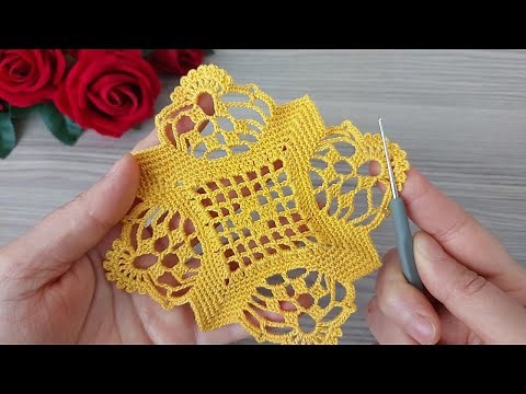 Easy Filet Crochet Flower Shawl 🌸 Quick & Beautiful Pattern for Beginners (2025)