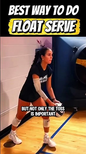 Best Way To Do A Float Serve #volleyball