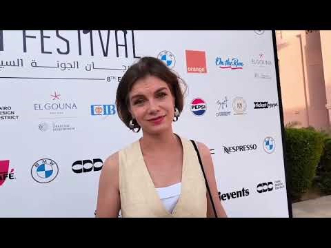Romanian actress Marina Palii presents "Milk teeth" as part of the official competition at the GFF