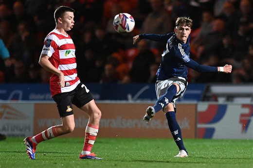 Man Utd U21s vs Doncaster LIVE 3-3 draw as it happened, Gore comeback, goalkeeper Mee provides assist