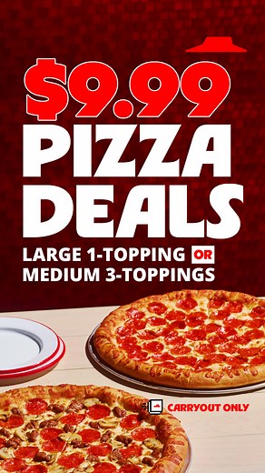 Two epic deals. Both under $10. Grab your favorite carryout deal today! | Pizza Hut
