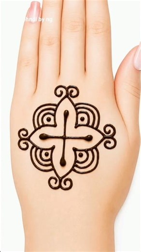 simple and easy mehndi designs 🌹🌿 || #mehndibyng #mehndi #henna #hennatatto #mehndidesign
