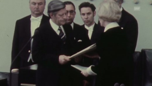 Vereidigung von Bundeskanzler Helmut Schmidt (1974)