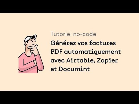 Générez vos factures PDF automatiquement avec Airtable, Zapier et Documint