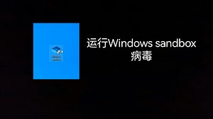 运行Windows sandbox病毒