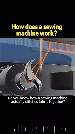 How does a sewing machine work? #knowledge #science