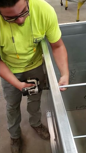 Duct Reinforcement using Condu Locks and Tie Rods