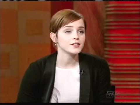 Emma Watson on Regis and Kelly, 7-12-11