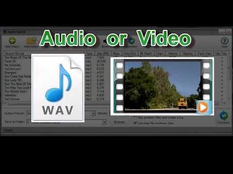 Introducing Audio Switch - Batch File Converter and Volume Normalization