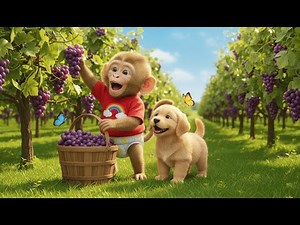 WOW! Giant Strawberry Harvest with Baby Monkey Zuki 🍇😋