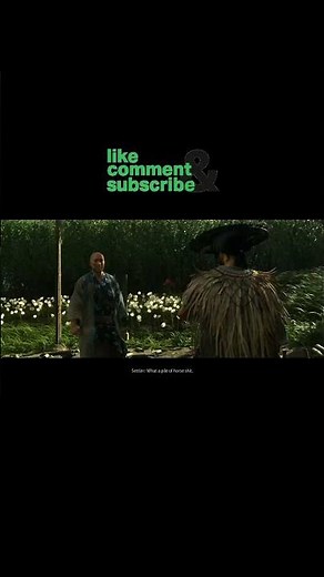 Bro really said "a pile of horse shit" 😭| Nupur River Bamboo Strike 🎍🗡️#ps5#ghostofyotei#playstation