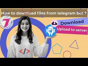 How to download files from telegram on server, Telegramdan filelarni serverga yuklash, bot yaratish.