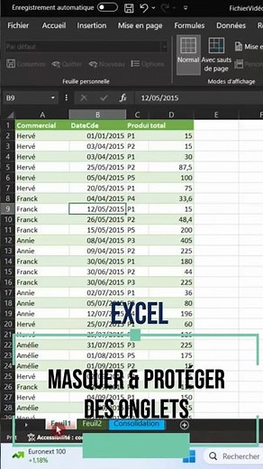 Workbook In EXCEL | Hide & Protect Tabs