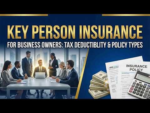 Key Person Insurance for Business Owners: Tax Deductibility & Policy Types
