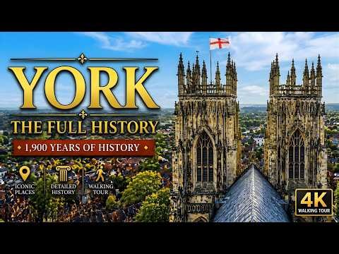 York England Walking Tour (4K) | 1,900 Years of History & Top Places to Visit | American Reacts