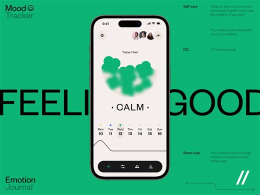 Mood Tracker Mobile iOS App