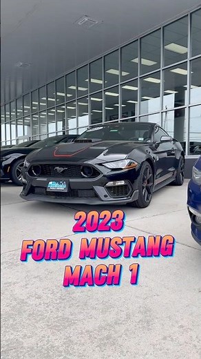 2023 Ford Mustang Mach 1!