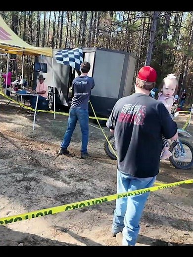 Taking the checkered flag #dirtbikes #dirtbikeadventures