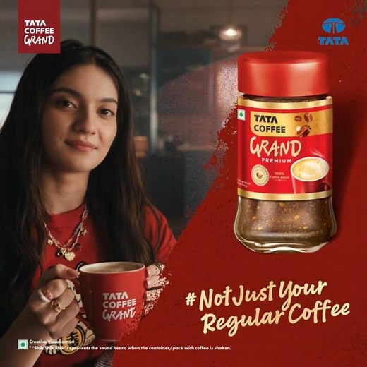 Tata Coffee Grand Premium | Pratibha Ranta | #NotJustYourRegularCoffee | 15 Sec