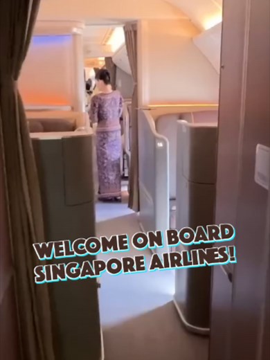 First Class Singapore Airlines: Wagyu, Satay & Raffles Suite Stay