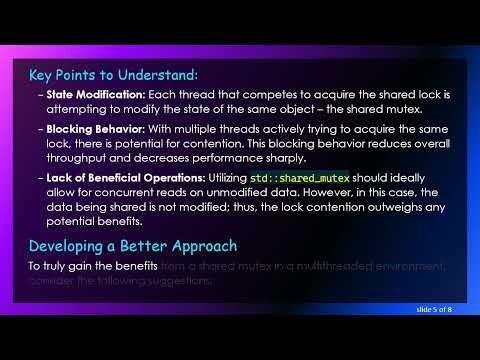 Understanding Why std::shared_mutex Doesn't Scale in Multithreaded Environments