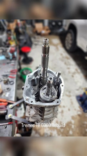 This Tremec 6060 out of Challenger in for a complete Rebuild and cleaning with upgrades including Carbon Synchros and Bronze shift guides. #tremec #tremectransmission #tremec6speed #challenger #reelsinstagram | Case House Performance