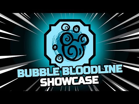 BUBBLE BLOODLINE SHOWCASE in SHINDO LIFE ROBLOX
