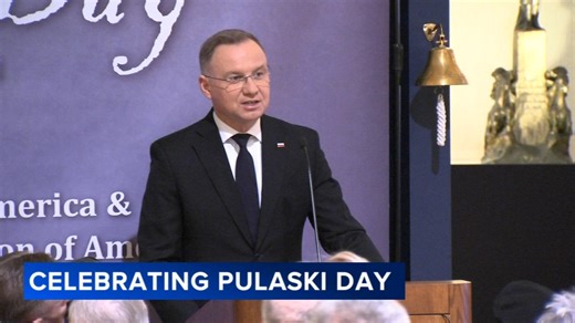 Polish president in Chicago for Casimir Pulaski Day celebration as US-Ukraine relations strained