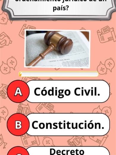 Quiz de leyes para abogados: preguntas clave sobre derecho