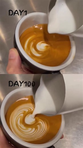 Tulip latte art tutorial Tips & Tricks When lift up the tulip layers, make sure that the layers are half moon or round shape rather than sharp shapes or sharp edges Please like and share if you like the video UNNIE Leave me a comment if there are any tutorials you would like see #tulipplatteart #tuliptulipseasonlatt #earttutorialcoffeelatteartistiunni #barista #shakil | Barista Shakil 0.2